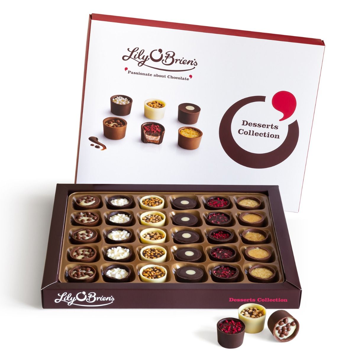Chocolate Desserts Collection, 30 Chocolates, 400g
