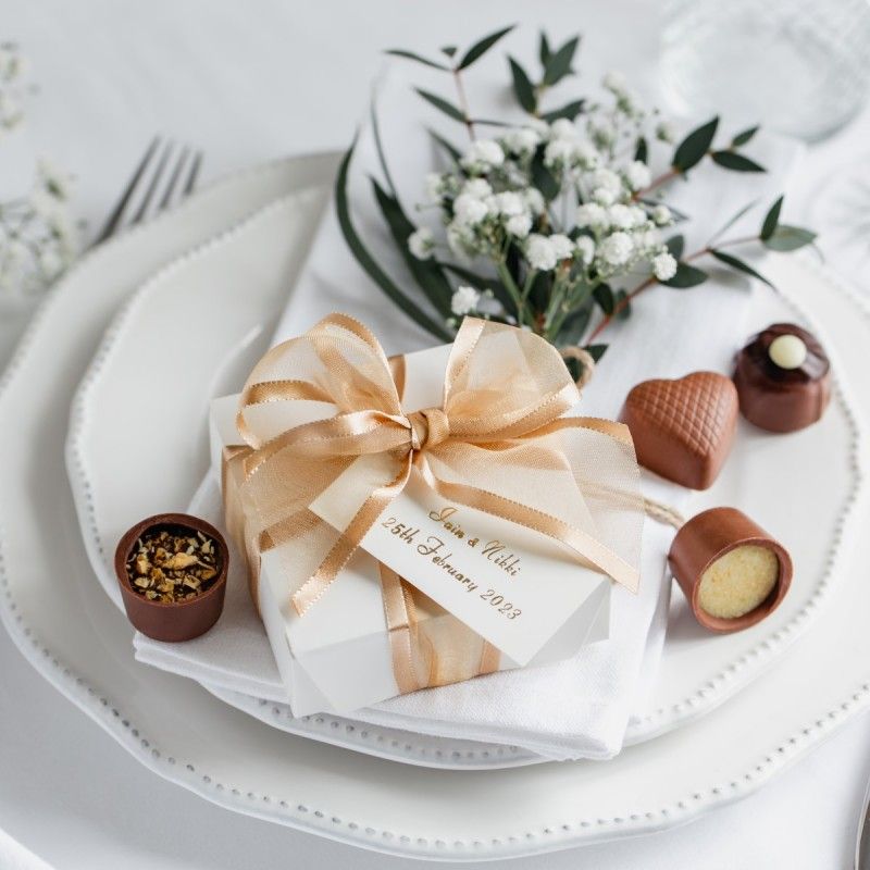 Indulge in the Decadence: Personalised Wedding Chocolates for Your Special Day